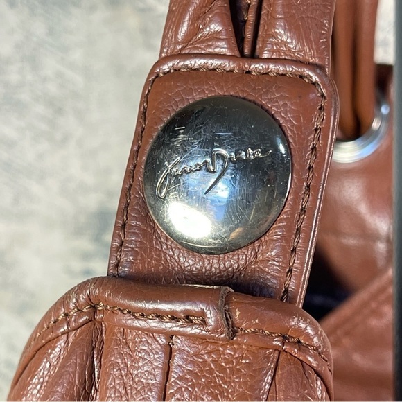 Jason Drake brown hobo Bag - Picture 10 of 14